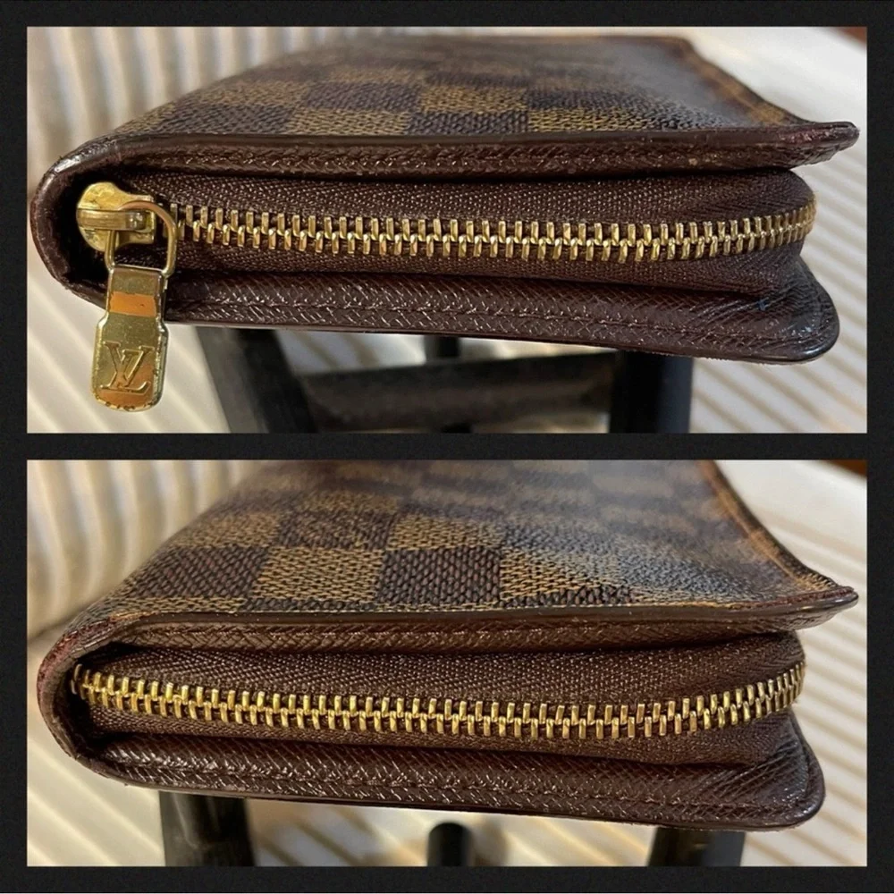 Louis Vuitton Damier Ebene Zippy Wallet